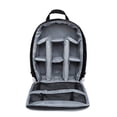 thumbnail image 1 of Mochila multifuncional para cámara, impermeable, para exteriores, ideal para senderismo, viajes, color gris, 1 of 6