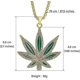 thumbnail image 2 of Man's Fashion Hip Hop Weed Hemp Leaves Marijuana Leaf Pendant 18k Gold Plated Hip Hop King Queen Pendant Necklace Gifts, 2 of 5