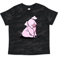 thumbnail image 3 of Inktastic Sitting Pig Boys or Girls Toddler T-Shirt, 3 of 5