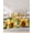 Yellow Beige, variant on 4 Piece Queen Sheet Set Sunflower Leaves Sheets Set for Queen Size Bed, Breathable Soft Microfiber Bed Sheets Cooling Bee Spring Retro Farmhouse Fitted Sheet Deep Pocket, Pillowcases