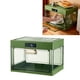 thumbnail image 5 of Caja de almacenamiento de tazas de escritorio apilable, a prueba de polvo, para café, café, agua, con tapa, verde, protección UV, 38 x 27,5 x 27 cm (15,0 x 10,8 x 10,6 pulgadas), 5 of 12