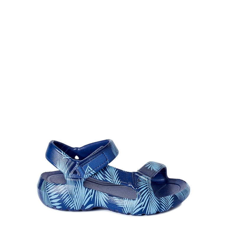 Wonder Nation Toddler Boys Palm Tree Beach EVA Sport Sandals