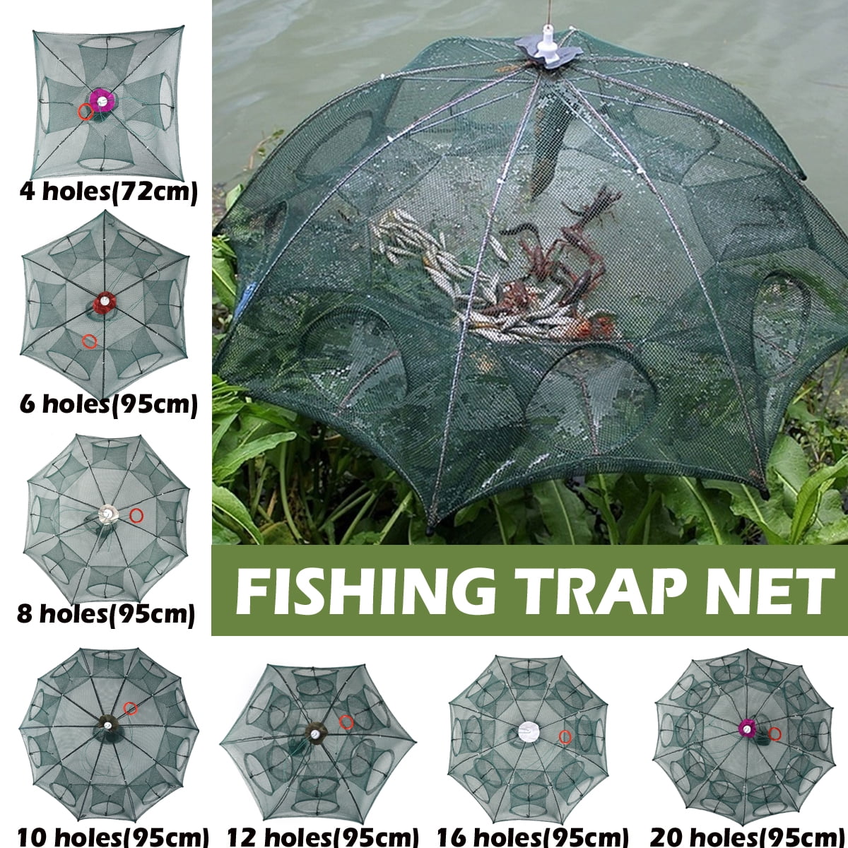 6816 Holes Automatic Opened Cast Fishing Net Nelon Nepal