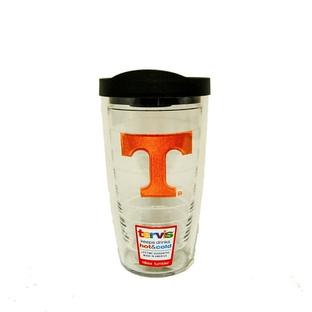 - Tennessee Volunteers-Shirtrs 16 oz Tumbler with Black Lid - Black