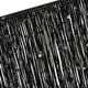 thumbnail image 3 of Uxcell 1 Yarda de 6" Cinta de Flecos de Lentejuelas Negras DIY, (3.28 ft/1m), 3 of 6