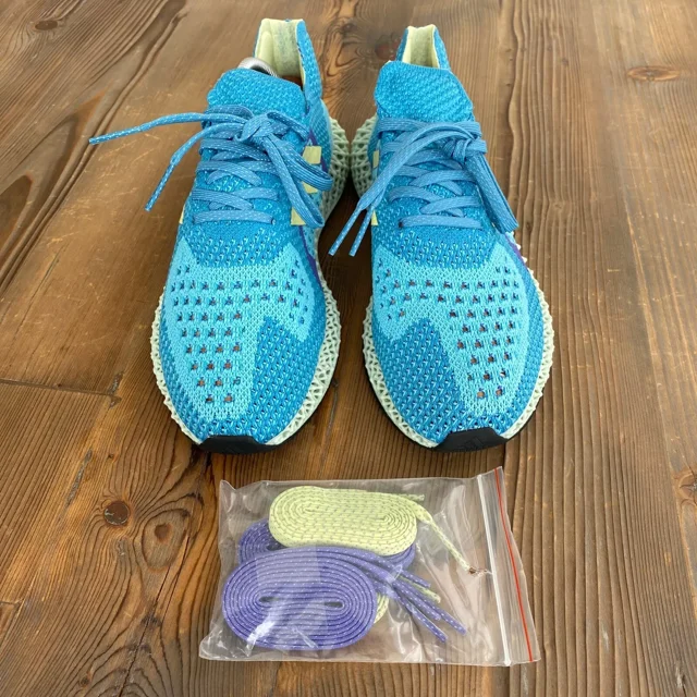 Brand New Ad-id-as Carbon ZX Runner 4D Aqua Size 7 - FY0152 Shoes Sneakers
