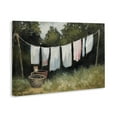 thumbnail image 4 of Stupell Industries Laundry Out To Dry Bath & Laundry Painting Wrapped Canvas Art Print Wall Art, 36 x 24, 4 of 8