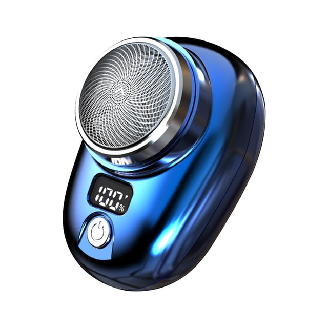 Maquinilla de afeitar eléctrica recargable por USB con pantalla digital recortadora de barba regalos para hombres