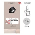 thumbnail image 4 of Aplique de pared para interiores, lámpara de pared con batería recargable por USB, luz cálida/natural/blanca, 3 niveles de brillo, control táctil negro, 4 of 7
