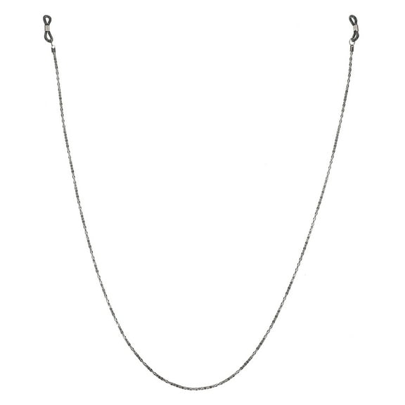 FELTECHELECTR Chains for Spectacles 1Pack Black Hollow Chain Anti-lost Eyeglass Holder