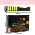 thumbnail image 3 of Festive Fun Washable Temporary Hair Color Combs 10-Color Set, Tangle-Free Instant Hair Chalk for Kids & Adults Birthday Party, Safe & Easy Diy Hair Dye Kit, 1-Pack, 3 of 7