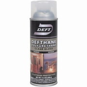 Deft Defthane Interior Exterior Clear Polyurethane Gloss Spray, 11.5-Ounce Aerosol