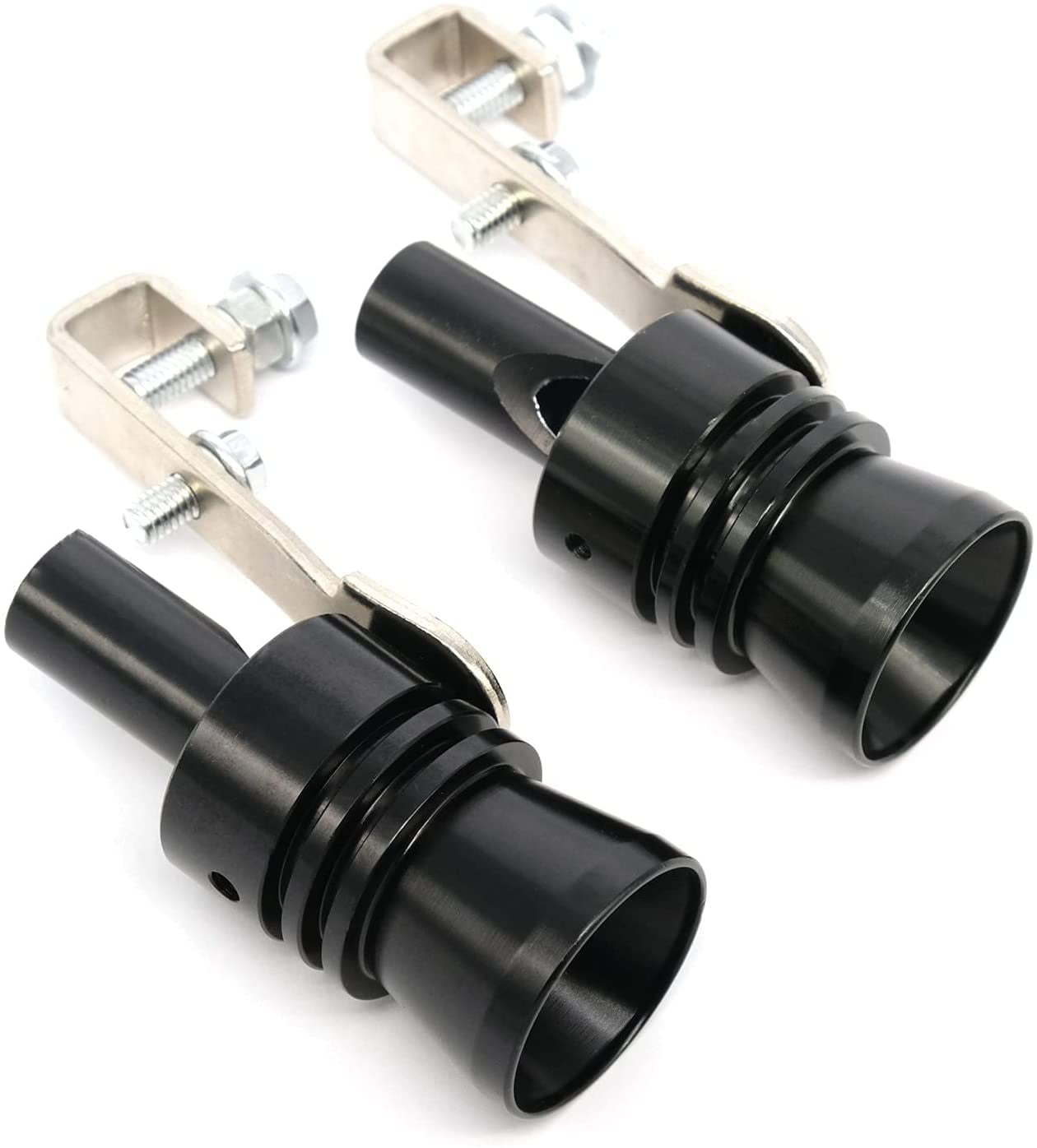 Automobile Turbo Whistle General Off-Road Vehicle Turbo Muffler M-Black Car Exhaust Valve Pressurization
