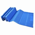 thumbnail image 4 of BIMZUC Outdoor Foam Camping Mat, Folding Beach Tent Sleeping Pad, Waterproof Ultralight Backpacking Mattress for Hiking & Yoga, Blue, 72.8 x 21.7 inches / 185 x 55 cm, 4 of 6
