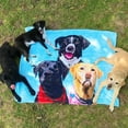 thumbnail image 3 of Personalised Blankets, Text Collage Blankets with Photos, Personalised Blankets with Photos of Dogs, Personalised Valentine's Day (A,29 * 39in 75x100cm), 3 of 6