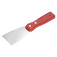 thumbnail image 4 of Uxcell 2" Carbon Steel Putty Knife Wooden Handle for Drywall Pack of 3, 4 of 7