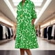 thumbnail image 3 of Vestido Zhyaj Boho Style Maxi Green 2025 Primavera/Verano para mujer, 3 of 6