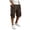 Brown, variant on Casual Pants for Men, Men's Cargo Pants With Slanted Front Pockets And Backless Design For Utility Workwear White M