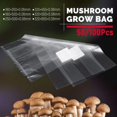 thumbnail image 4 of 6 Tailles Sac de Culture en PVC pour Champignons, Substrat de Spawn, Haute Température, Pré-Fermable, 50/100 Pcs, 4 of 4