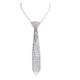 thumbnail image 1 of Aguichant Femme Strass Cristal Bling Nœud Papillon Mode Cravate Ras-du-Cou Collier, 1 of 4