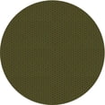 thumbnail image 1 of Ahgly Tapis Rond Lavable en Machine Intérieur Transitionnel Marron Chocolat, 8 Pieds Rond, 1 of 7