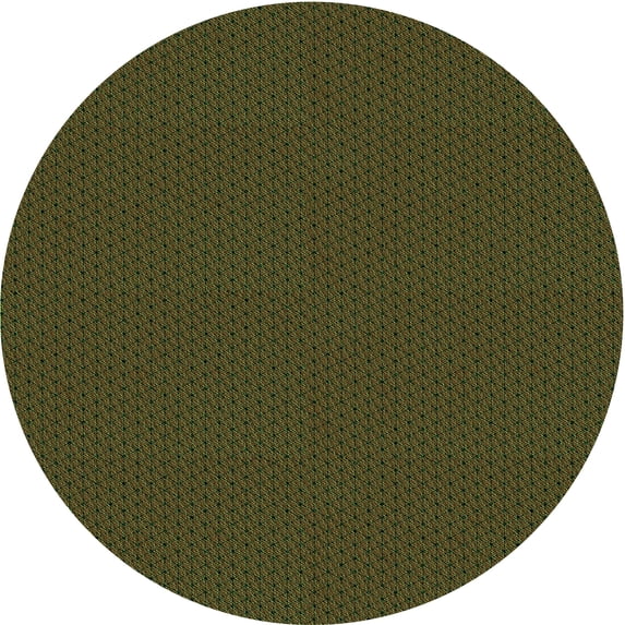 Ahgly Company Machine Washable Indoor Round Transitional Chocolate Brown Area Rugs, 8' Round