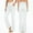 White, variant on Kukoosong Yoga Pants for Women, Women's Solid Color Elastic Denim Four Pockets Leggings Fitness and Casual Leggings Long Pants, Workout Athletic Leggings