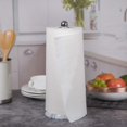 thumbnail image 4 of Creative Home Dispensador De Toallas De Cocina Con Soporte De Papel Con Base De Mármol Natural Y Poste Cromado De 5,5 Pulgadas De Diámetro. X 12.6"" H Blanquecino (El Color Puede Variar), 4 of 5