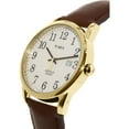 thumbnail image 3 of Timex Men's Easy Reader Date Brown/Gold/Cream 38mm Casual Watch, Leather Strap, 3 of 4