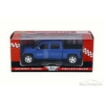 thumbnail image 4 of 2017 Chevy Silverado 1500 LT Z71 Crew Cab Truck, Blue - Motor Max 79348BU - 1/27 Scale Diecast Model Toy Car, 4 of 7