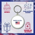thumbnail image 6 of Round Acrylic Keychain - State Flag Washington - USA | Lightweight Travel Keepsake, Collectible Souvenir, Everyday Key Accessory, 6 of 9
