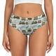 thumbnail image 1 of Fotbe Transport Train Calzones Estampados para Mujer – Ropa Interior de Algodón, Cómoda, Suave y Elástica-Large, 1 of 6