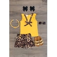 thumbnail image 1 of Summer Toddler Baby Girls Kids Ruffle Tops Shorts 2pcs Set Outfits, 1 of 4