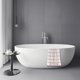 thumbnail image 4 of Juego de toallas, toallas de mano de baño de algodón duraderas para hotel, spa, salón y gimnasio, 33*73 cm, 4 of 5