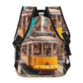 thumbnail image 4 of Lsque Sac à Dos Décontracté Motif Singe Urbain Moderne pour École, Travail, Voyage – Sangles Réglables, Multiples Compartiments – Design Ergonomique, Compatible avec Ordinateurs Portables et Tablettes - Taille Unique, 4 of 5