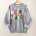 thumbnail image 2 of RKSTN Sweat-Shirt pour Femmes Col Rond Imprimé de la Saint-Patrick Manches Longues Chandails en Molleton de Noël, 2 of 4