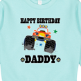 thumbnail image 3 of Inktastic Happy Birthday Daddy Monster Truck Toddler Sweatshirt, 3 of 4