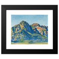 thumbnail image 2 of Ferdinand Hodler 24x20 Black Modern Framed Museum Art Print Titled - Die White Teeth (1916), 2 of 5