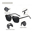 thumbnail image 3 of 3pzs Lentes Deportivo Modelo Negro, 3 of 4