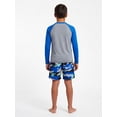 thumbnail image 5 of Reebok Boys Volley Swim Trunks with Elastic Drawstring Waistband and UPF 50+ Protection, Sizes 4-18, 5 of 7