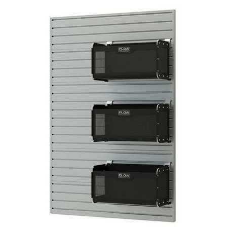 

FLOW WALL FWS-4812-6SB17 Soft Bin 3 Pack Combo Nylon Silver