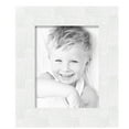 thumbnail image 2 of ArtToFrames 11" x 14" White Shatter Modern Picture Frame, 11x14 inch White Wood Poster Frame (WOM-5270),  Pack, 2 of 7