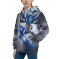 thumbnail image 3 of Youth Cartoon Hoodie Fashion Long Sleeve Kids Pullover Coat Casual Hoody Hooded Sweatshirts for Boys Girls, 3 of 8