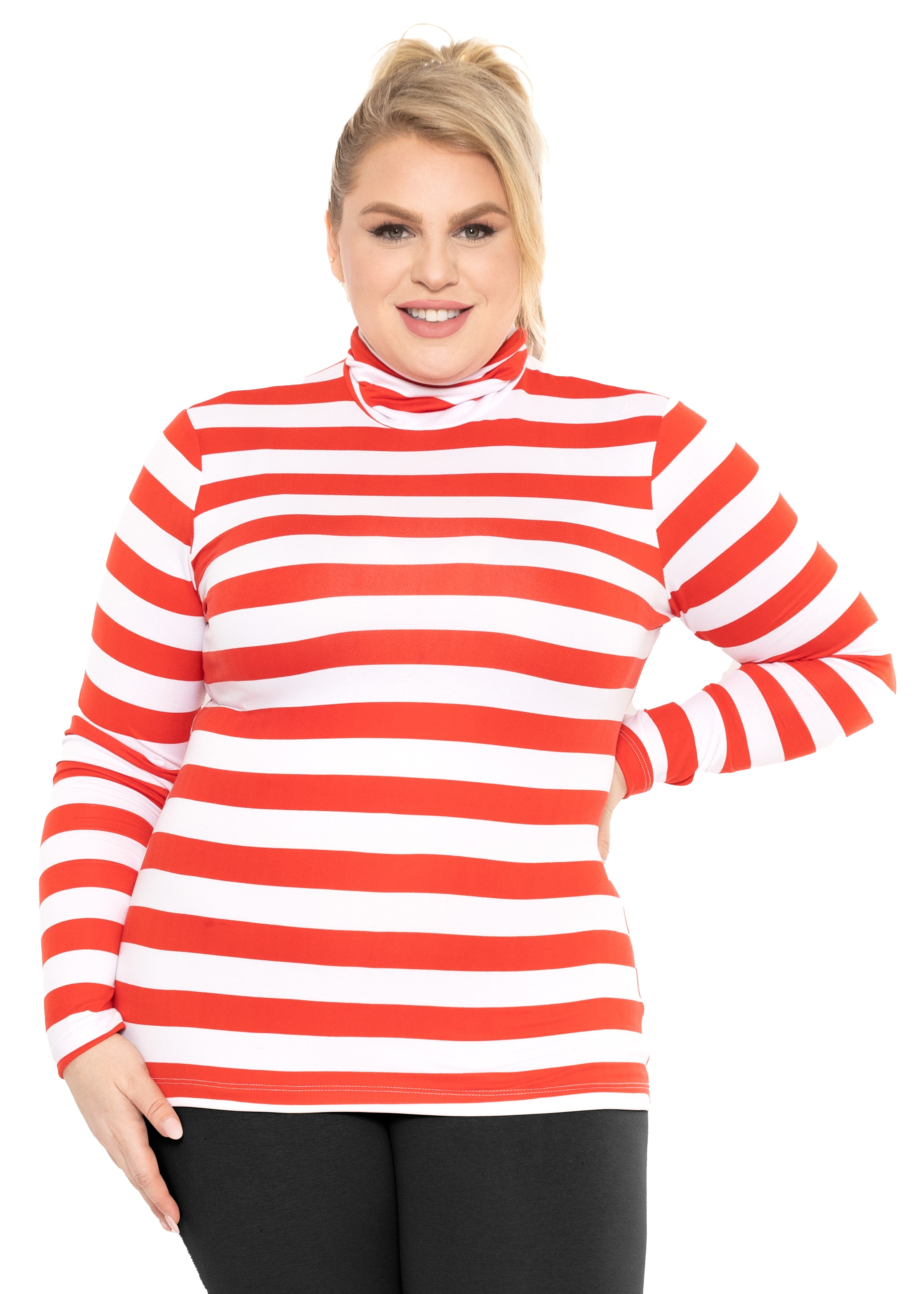 Women's Plus Size Warm Long Sleeve Turtleneck Top | Soft | Adult XL to 7X - Walmart.com