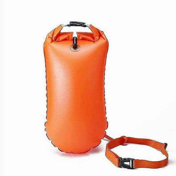 Swimming buoy towable dry bag, outdoor swimming buoy, inflatable waterproof dry bag