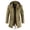 Khaki, variant on Men's Long Jacket Jacket For Leisure Fashion Simple Comfortable Coat
