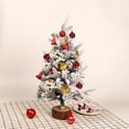 thumbnail image 1 of PEONAVET Christmas Tree Flocking Small Tree Green Table Decoration Christmas Tree Christmas Decoration Mini Table Decoration Holiday Props, 1 of 9