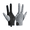 Left Full finger-Gray, variant on Billiard Gloves,Pool Glove for Left/Right Hand-Breathable, Non-Slip, Comfortable Fit for Men & Women