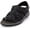 Tan, variant on NEKTA/ke'nekt/, Men's Fisherman Open-ToeLeather Sandals Black 6.5
