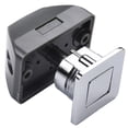 thumbnail image 4 of Push Button Catch Lock Cupboard Door Motorhome Cabinet Camper Caravan Latch Knob, 4 of 9